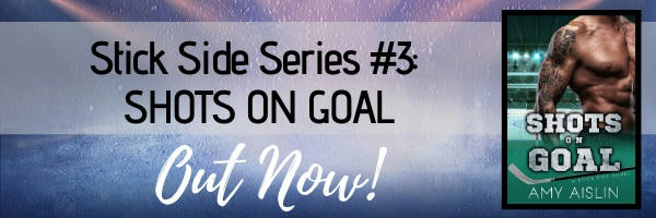 Amy Aislin - Shots On Goal New Release Banner