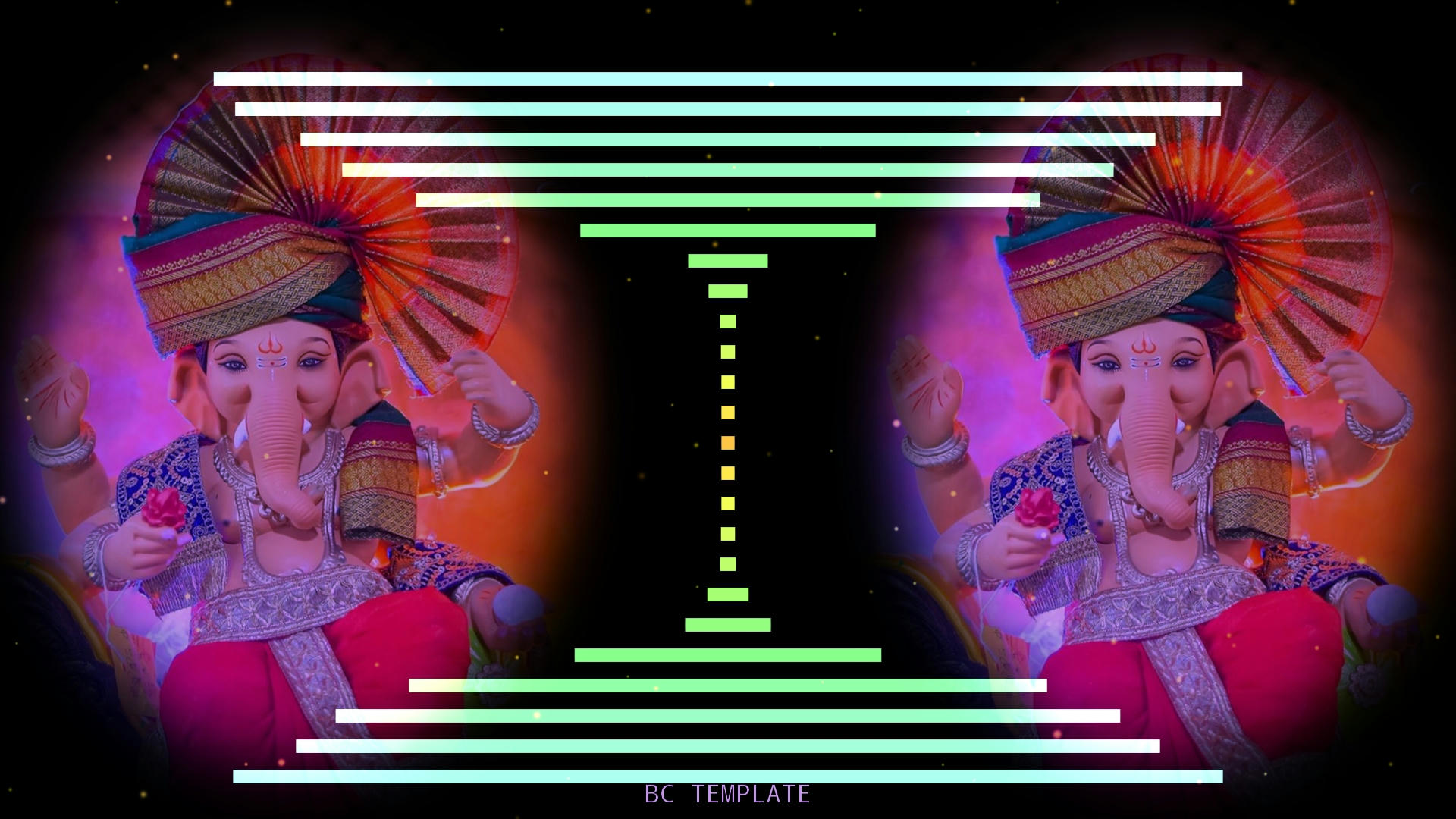 Ganesh Chaturthi avee player template 2020