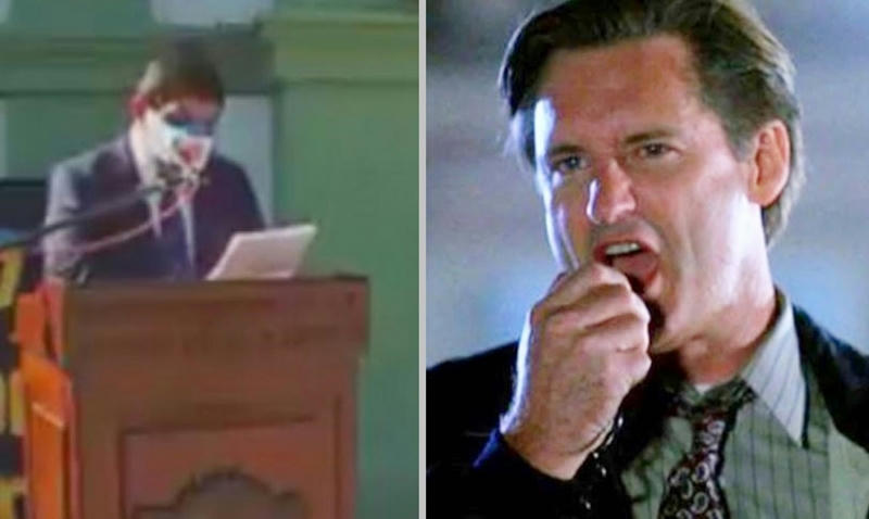  Un desopilante hecho ocurrió durante las celebraciones del día de la independencia de la Argentina, cuando Rodolfo Alejandro Torres, intendente de El Carmen, a 23 km de la ciudad capital San Salvador de Jujuy, pronunció su discurso el cual resultó ser una adaptación de la pieza de oratoria dicho por el actor Bill Pullman, en la película Independence Day, pensando en alienígenas, no en virus