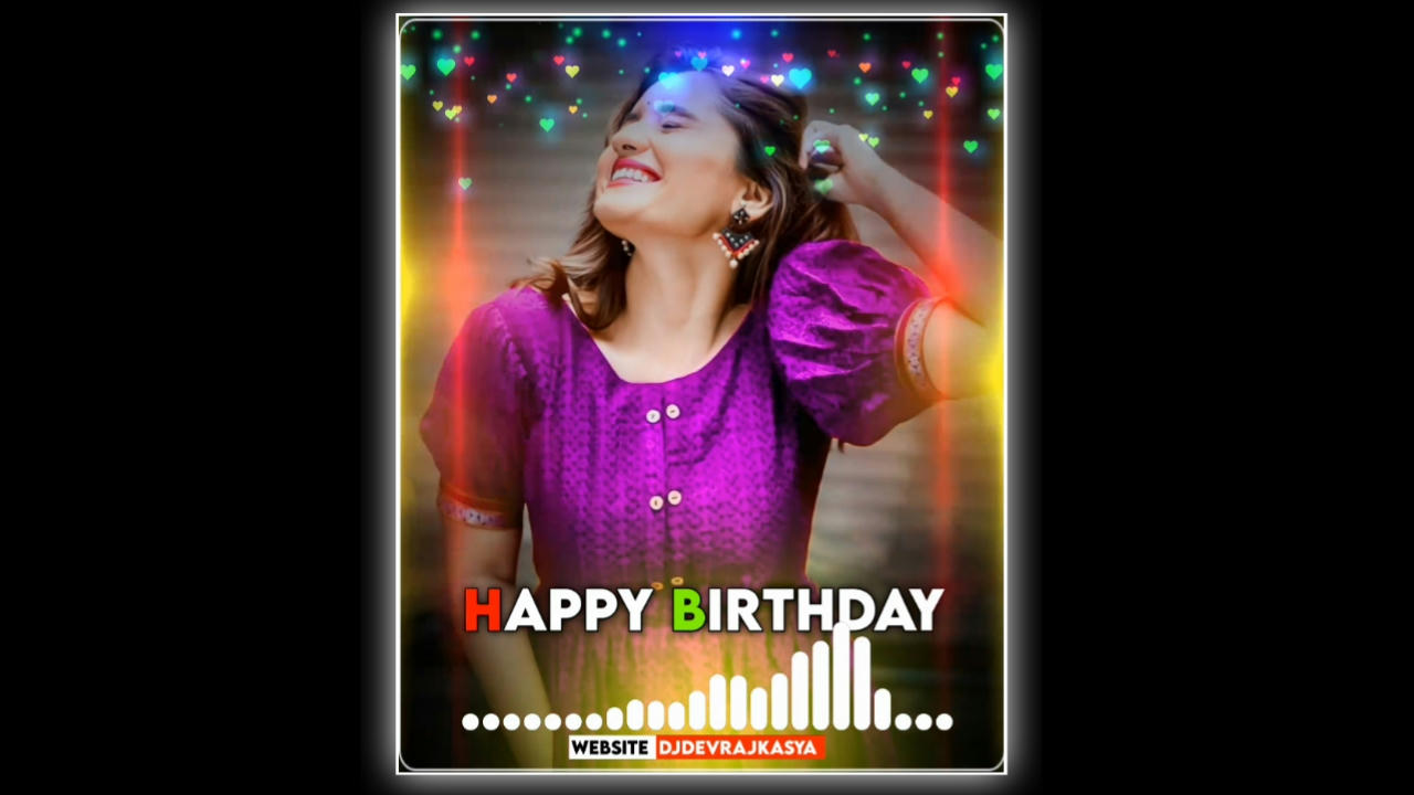 Happy Birthday New 2021 Fullscreen Aveeplayer Template 2021