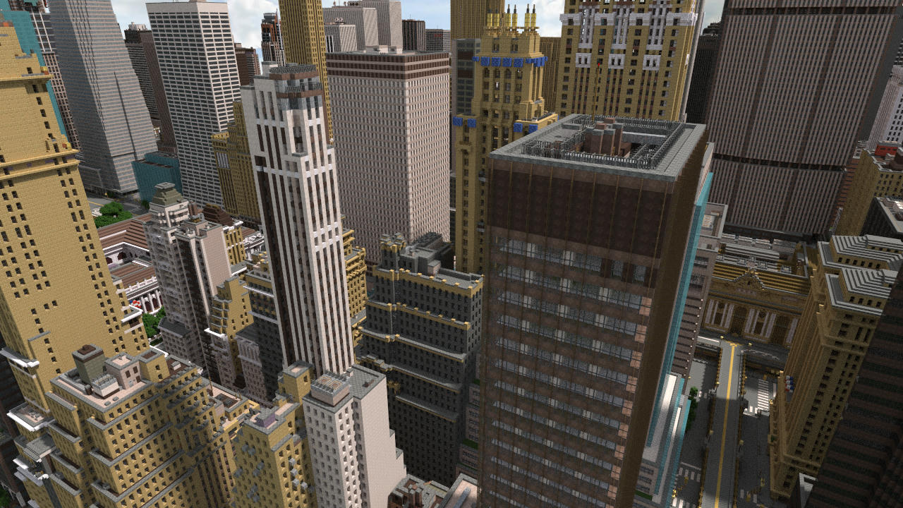 Карта new york майнкрафт