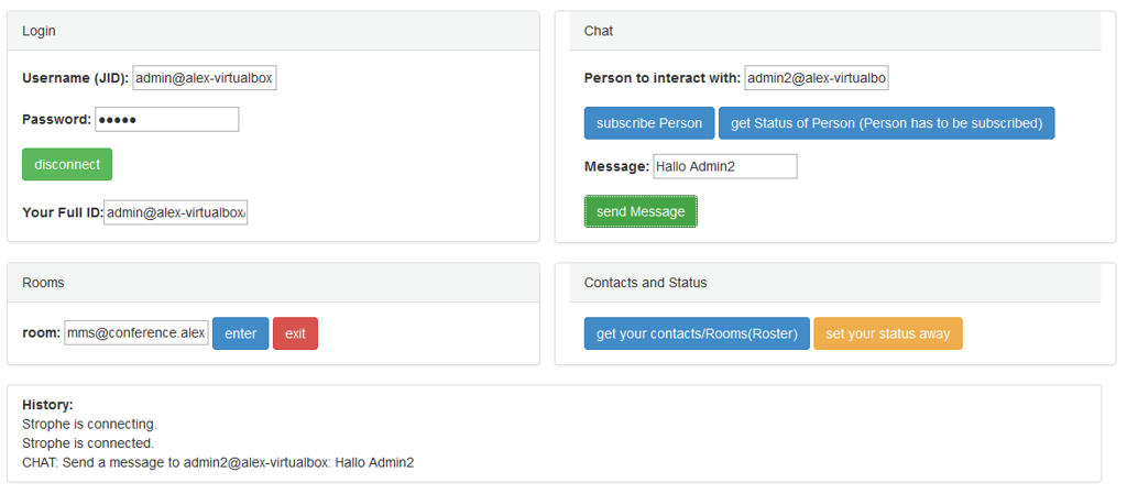 Wikipedia chat