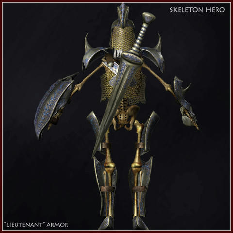 Skeleton Hero Lieutenant
