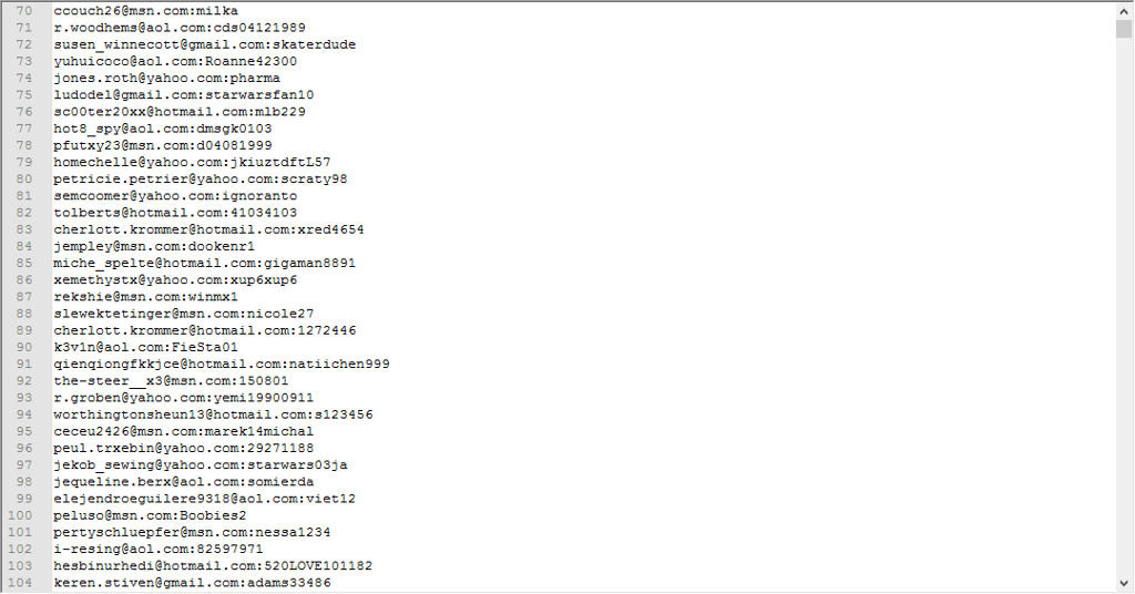 Email.Pass User (130 Mb)
