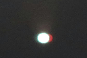 写真（夜の天空その1拡大）