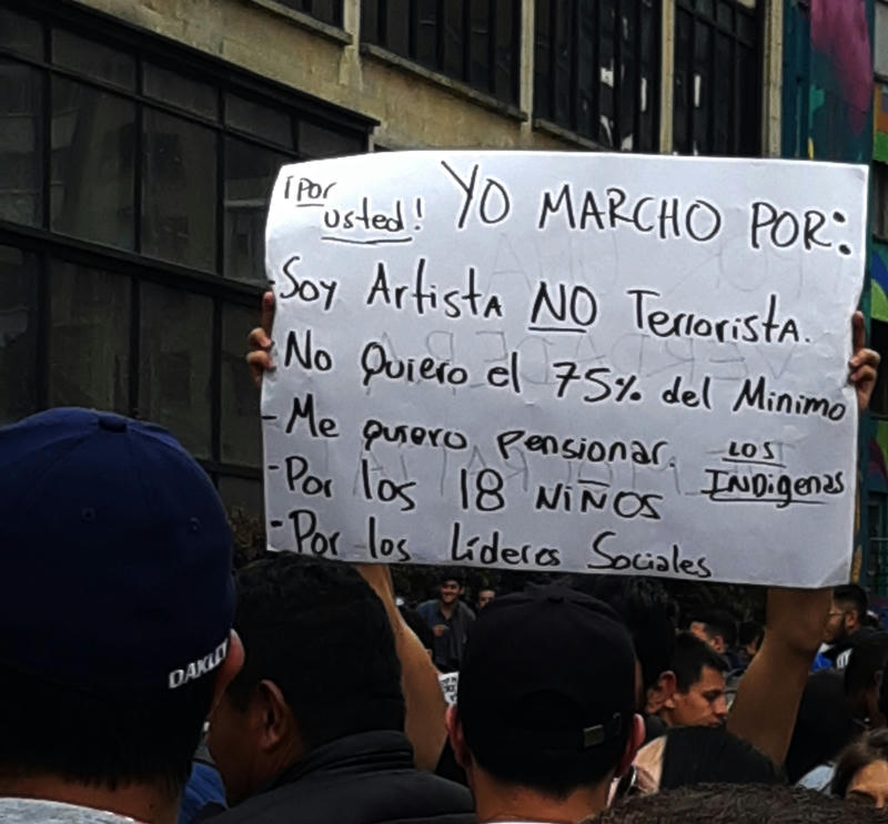  Jornada de protestas en Colombia 