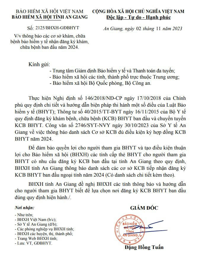 An Giang 2125 CV THONG BAO CO SO KCB BĐ NAM 2024.JPG