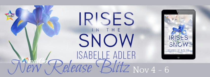 Isabelle Adler - Irises in the Snow RB Banner