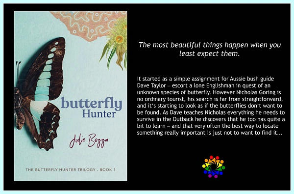 Julie Bozza - Butterfly Hunter BLURB 1