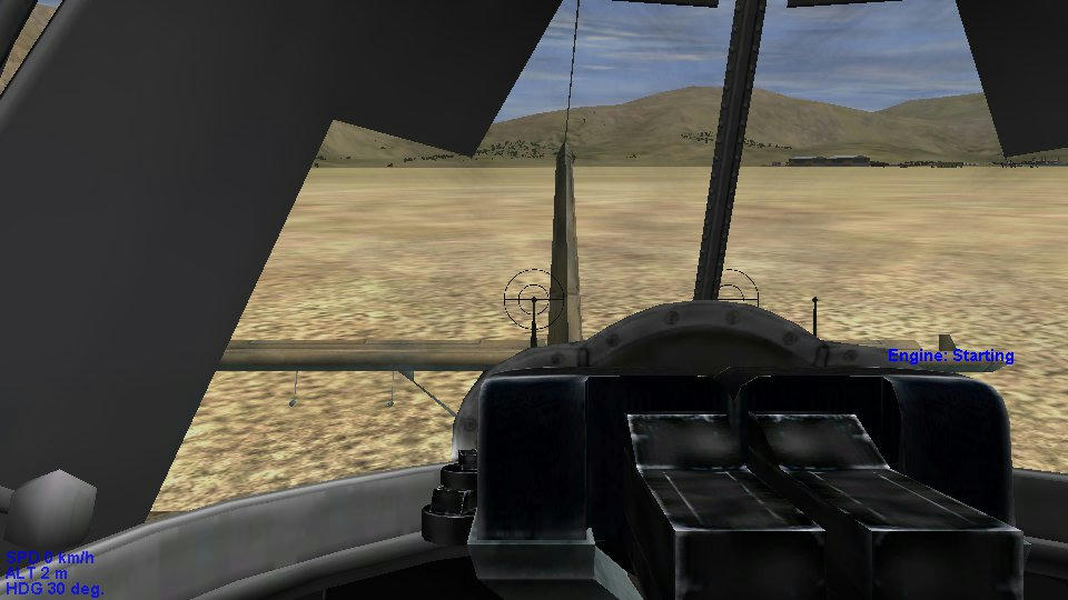 gunner postition taking plane off autopilot.