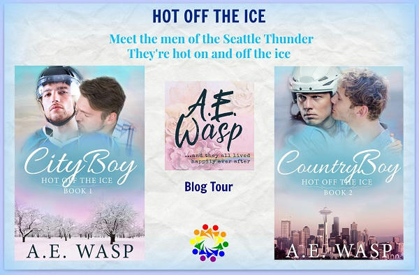 A.E. Wasp - HOT OFF THE ICE Banner
