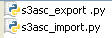[Débutant] [Blender 2.4 à 2.49] Créer et intégrer son premier mesh de A à Z : 3-Téléchargement et installation des scripts d'import/export s3asc  I2ijxgq4kn84f2b6g