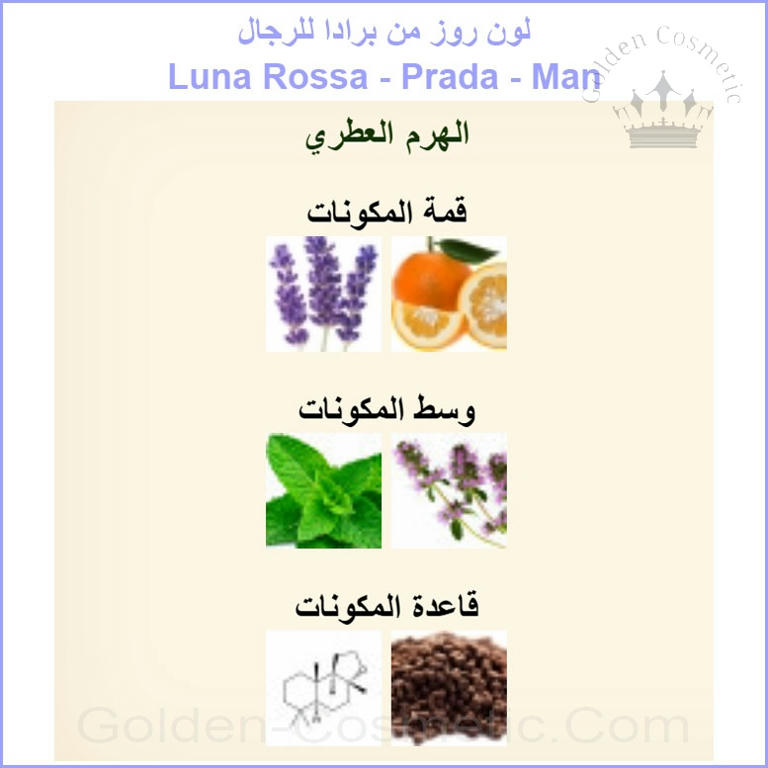 لون روز من برادا للرجال Luna Rossa - Prada - Man