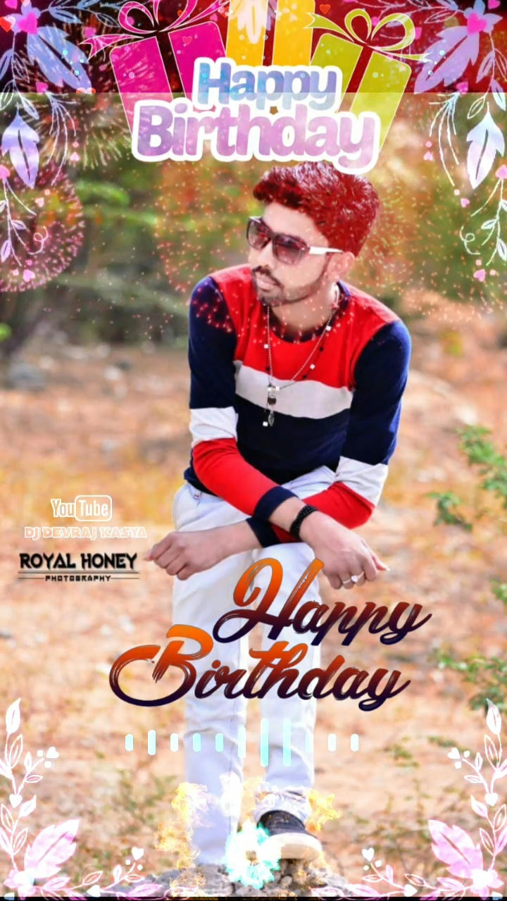 Happy Birthday Avee player Template Download