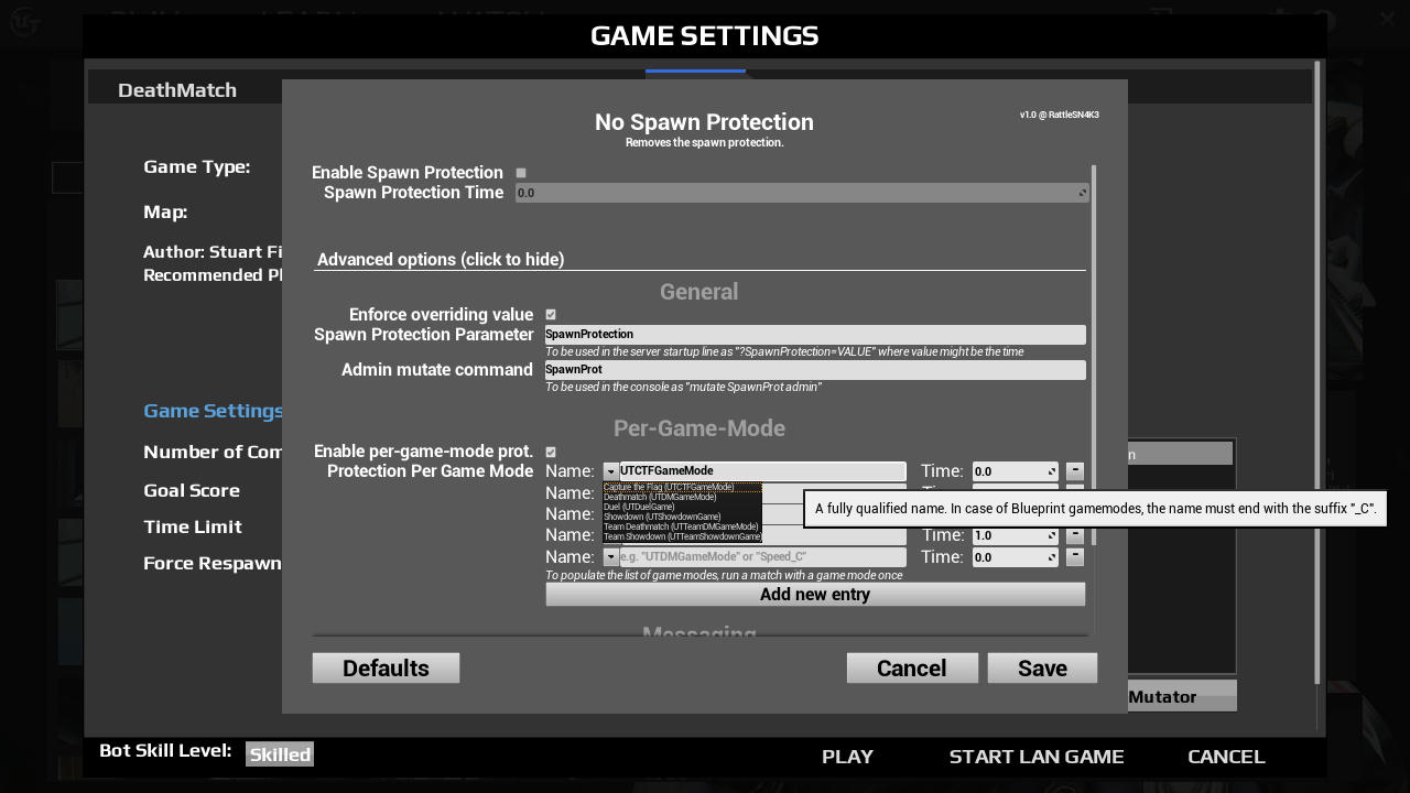 No Spawn Protection Mutator Bp Updated 17 07 15 Unreal Tournament Forums No Spawn Protection Mutator Bp Updated 17 07 15 Unreal Tournament Forums