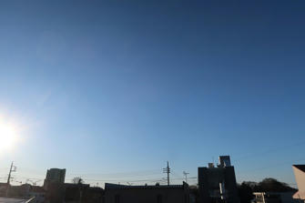 写真（夕方の天空その4）