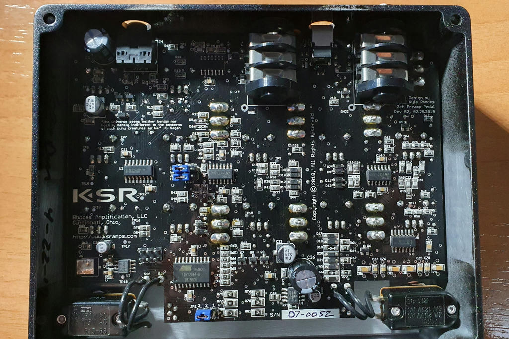 LY-ROCK 3 Channel Preamp KSR ceresのクローン LY-ROCK 3 Channel Preamp KSR ceresのクローン Ceres - 3ch Preamp