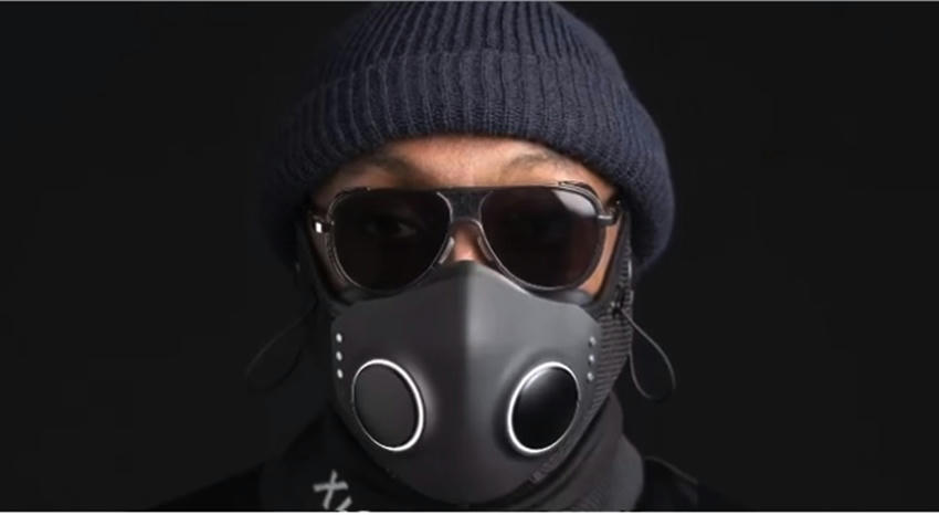  Conozca la supermascara steampunk del rapero will.i.am 