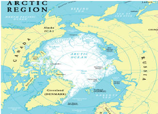 Arctic ocean will be partly ice free  by 2044 19 Nov Daily Current affairs