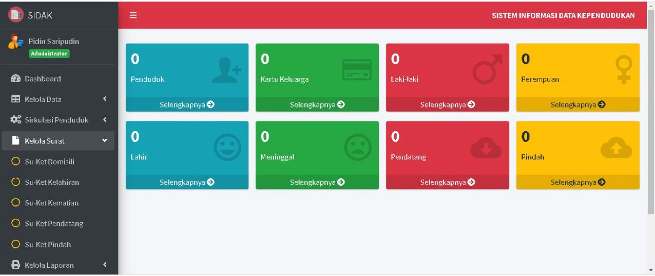 Source Code  Sistem Informasi Data Kependudukan Berbasis Web