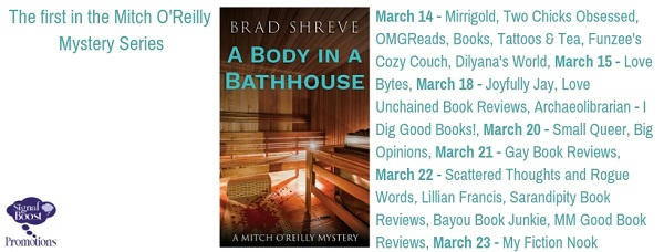 Brad Shreve - A Body In A Bathhouse TourGraphic