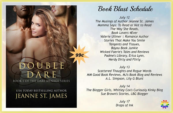 Jeanne St. James - Double Dare SCHEDULE