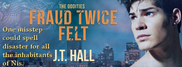 J.T. Hall - Fraud Twice Felt Banner 1