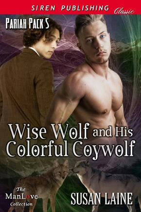 Susan Laine - Wise Wolf and His Colorful Coywolf Cover 