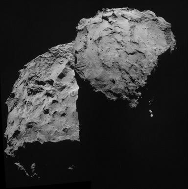 El-67P/Churyumov-Gerasimenko-es-un-cometa-descubierto-en-1969-por-el-científico-ucraniano-soviético-Klim-Ivánovich-Churíumov,-y-tiene-un-periodo-orbital-de-6,6-años