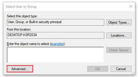 Menambahkan akses user secara manual Windows