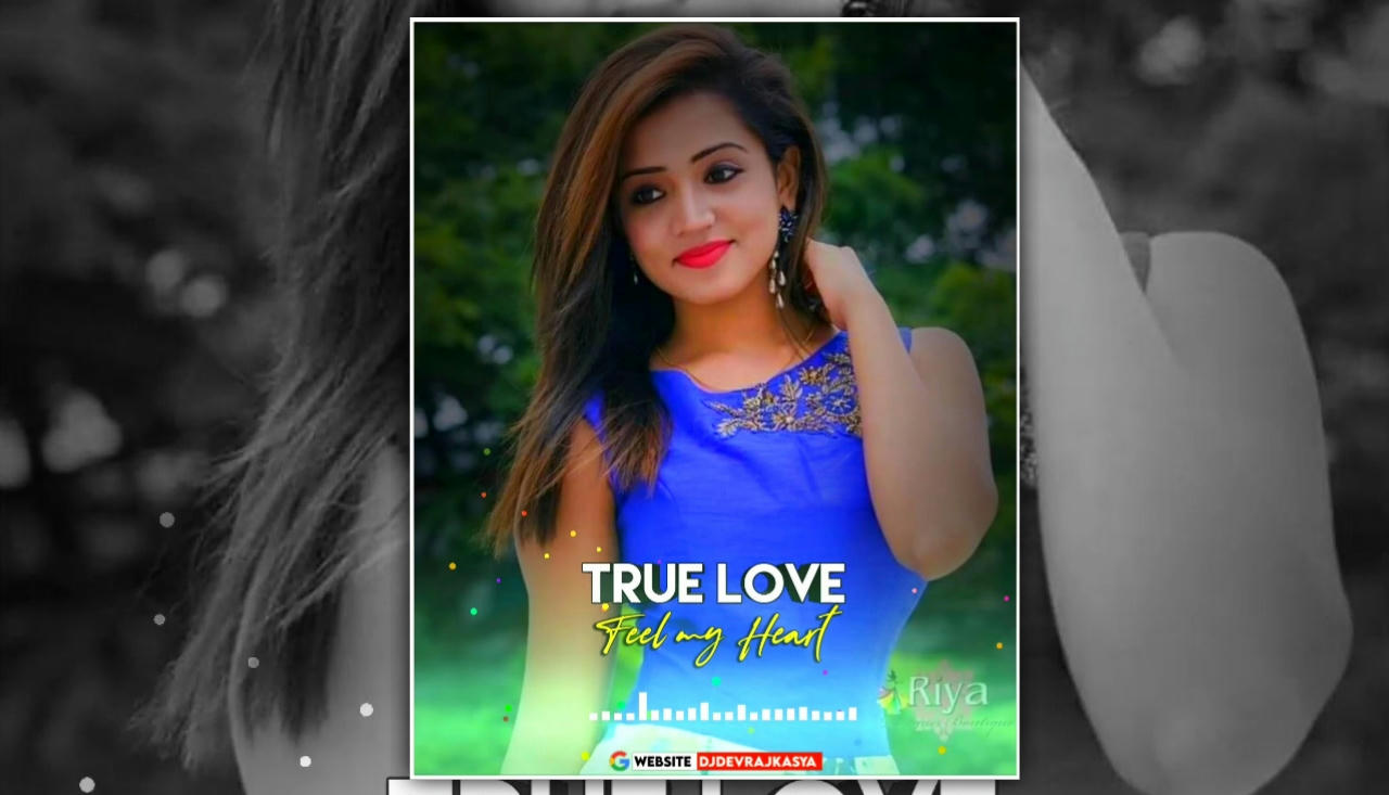 True Love Feeling Heart Trending Full Screen Avee Player Template Download