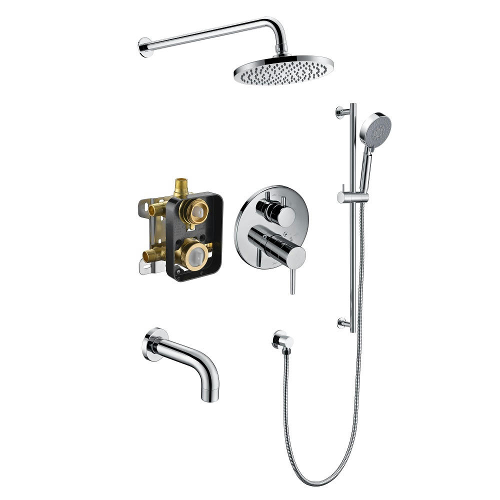 Joshua Tree Shower Set DSSJE01C Chrome