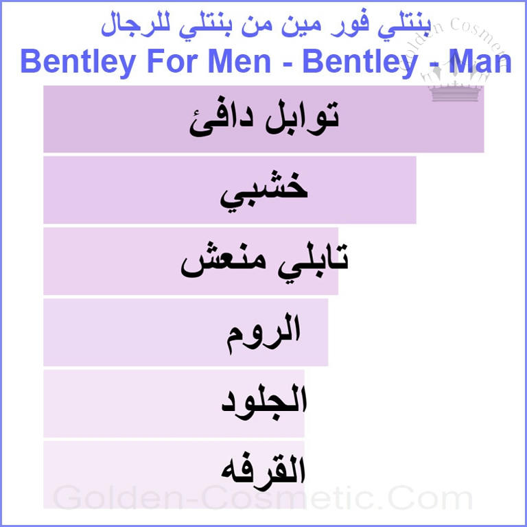 بنتلي فور مين من بنتلي للرجال Bentley For Men - Bentley - Man