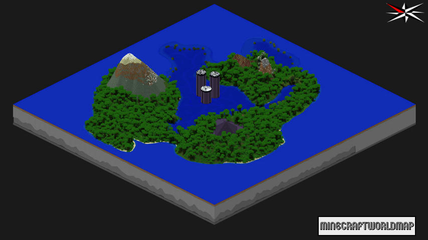 Notchers&#039;s Lost Island Minecraft Map