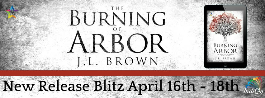 J.L. Brown - The Burning of Arbo RBBanner