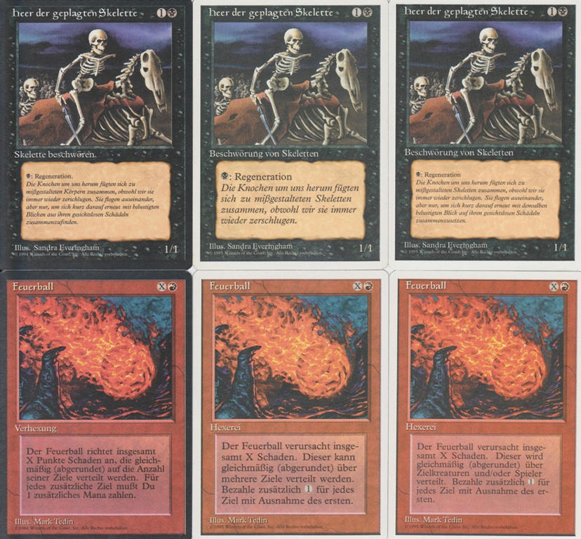 mtg card sets chronological order