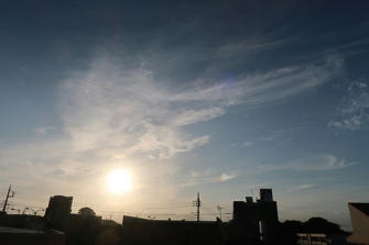 写真（夕方の天空その4）