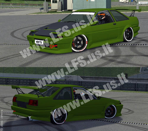 XR - Toyota AE86 Trueno Sedan