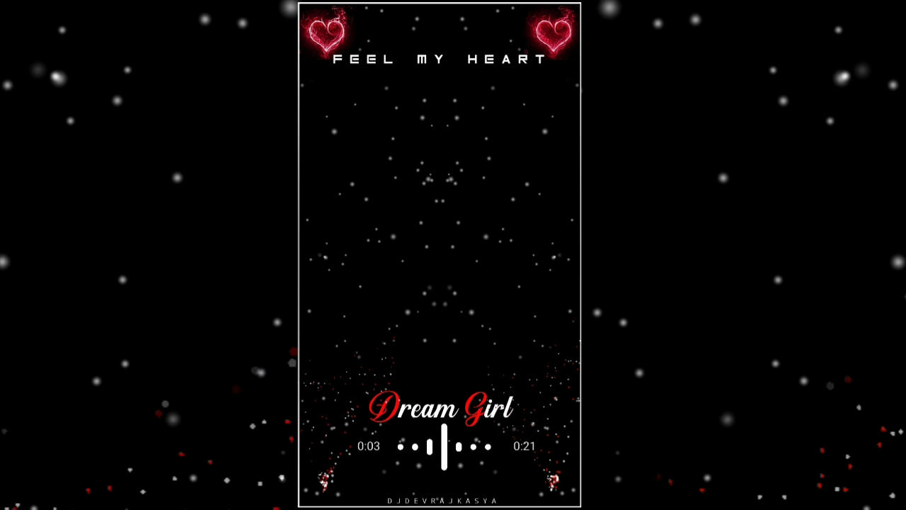 Dream Girl Full Screen WhatsApp Status Template Down