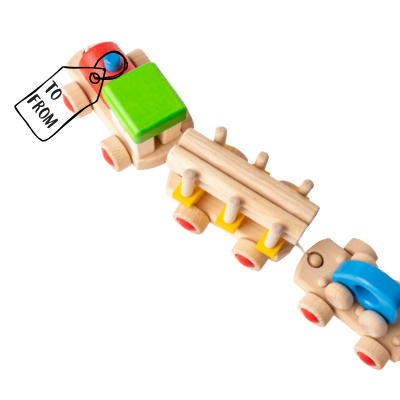 Children's Wooden Train