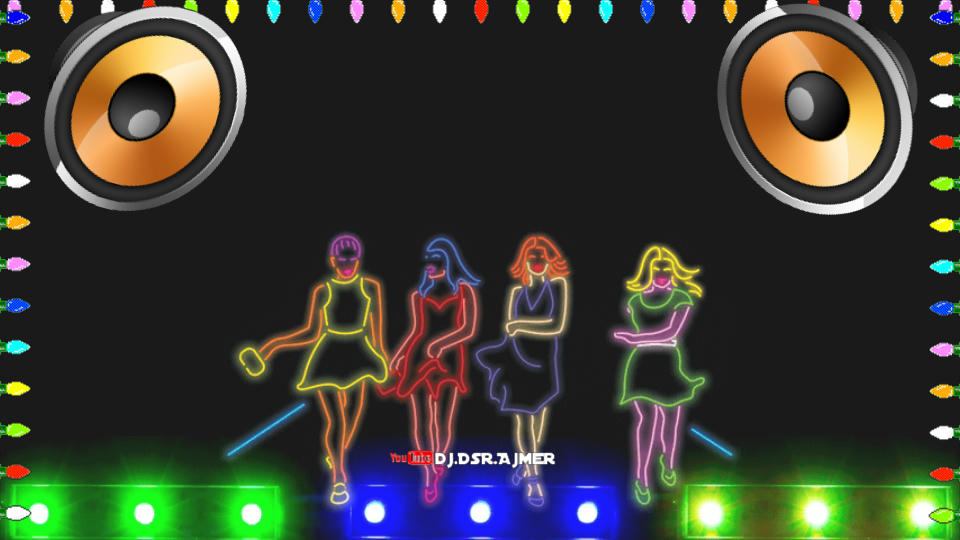 Dj Light Girls Danching New Template 2020