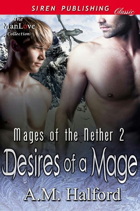 A.M. Halford - Desires of a Mage Cover