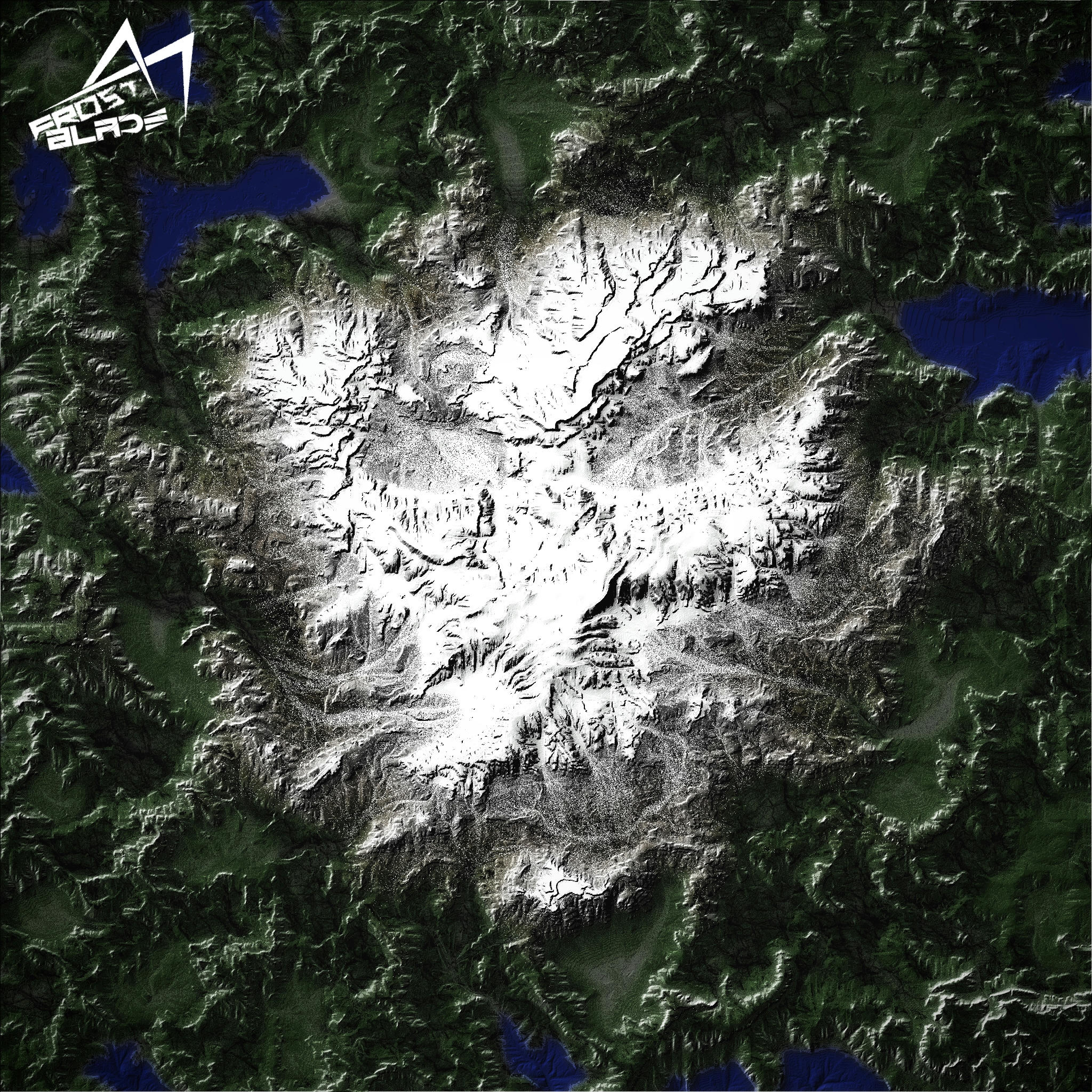2K Fantasy Terrain : FROST BLADE Minecraft Map