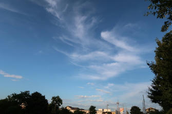 写真(夕方の天空その2)