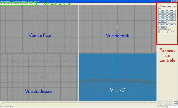 [Débutant] Découvrir l'interface de Milkshape P1lqmhwuqj6v1rt6g