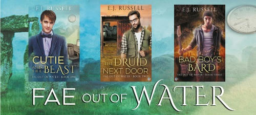 E.J. Russell - Fae Out Of Water Series Banner
