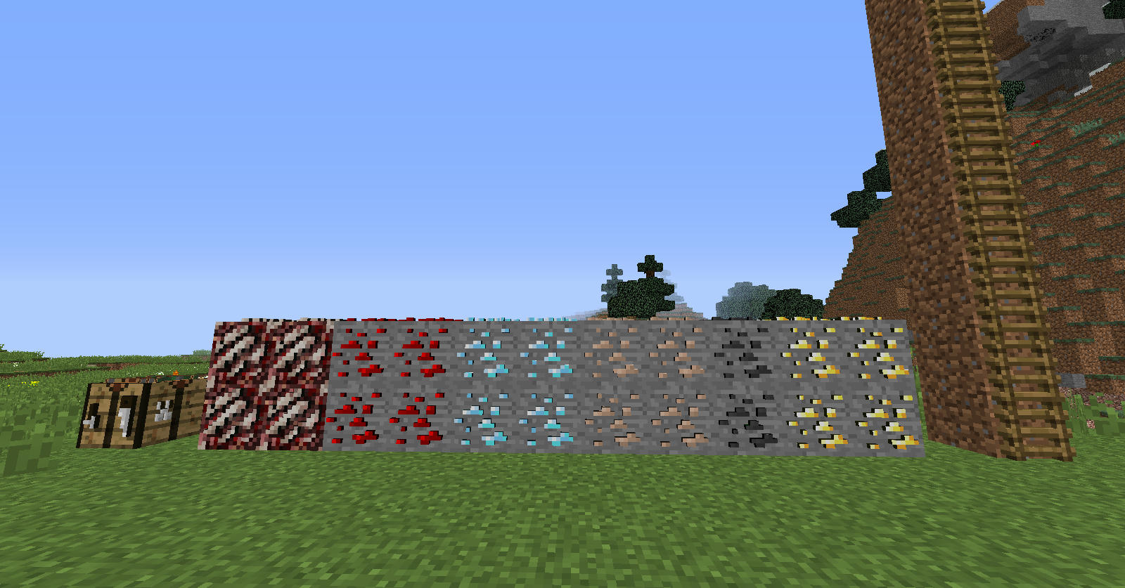 Карта для проверки текстур для minecraft