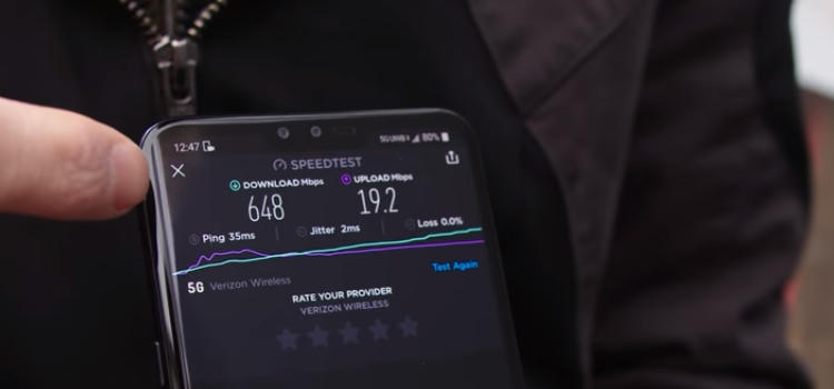 Kecepatan Download Jaringan 5G