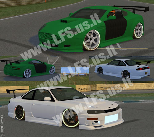 XR - Nissan Silvia S14 and Aston Martin DB9