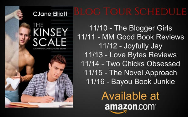 CJane Elliott - The Kinsey Scale Blog Tour Schedule